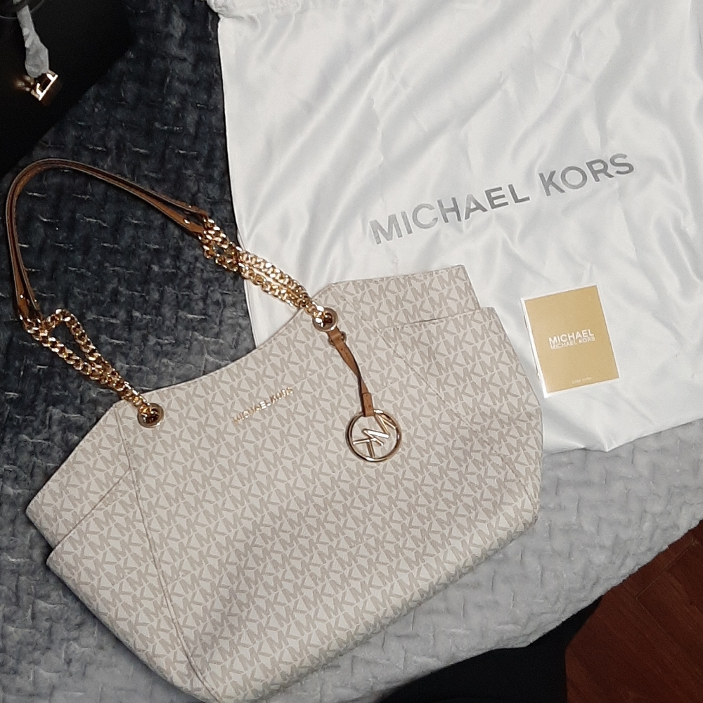 Michael Kors Jet Set Travel Large Chain Shldr Tote